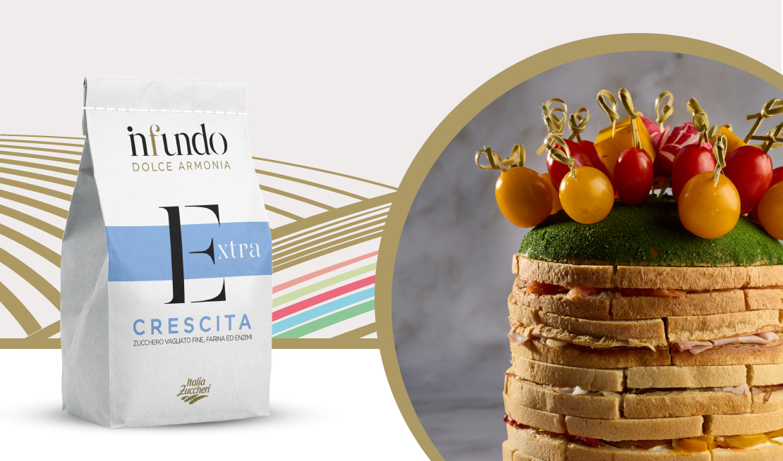 Il Panettone Gastronomico di Marco Pedron:  eleganza salata per le feste con Infundo Extra Crescita